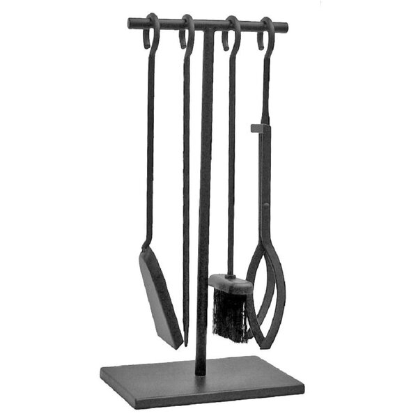 Symple Stuff Tee Piece Steel Fireplace Tool Set Wayfair Co Uk